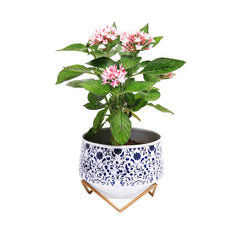 Dekornest Metal Pot with Stand 5 inch (1322J)