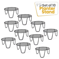 Dekornest V Type Planter Stand set of 10 (1171)