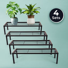 Dekornest Apolo Planter Stand set of 4 Black