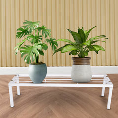 Dekornest Apolo Planter Stand set of 2 White