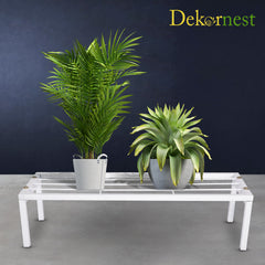 Dekornest Apolo Planter Stand set of 2 White