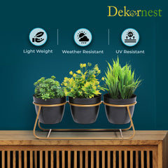 Dekornest 3 Pot with Stand (1306A)