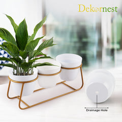 Dekornest 3 Pot with Stand (1306B)