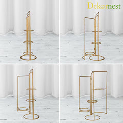 Dekornest Folding Stand with 3 Pot (1243)